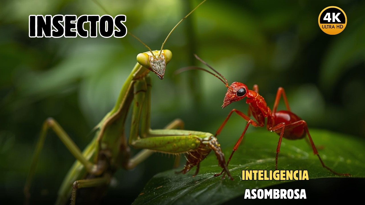 INSECTOS: Top 10 INSECTOS Más INTELIGENTES Y Sorprendentes del Planeta | Documental Episodio 1