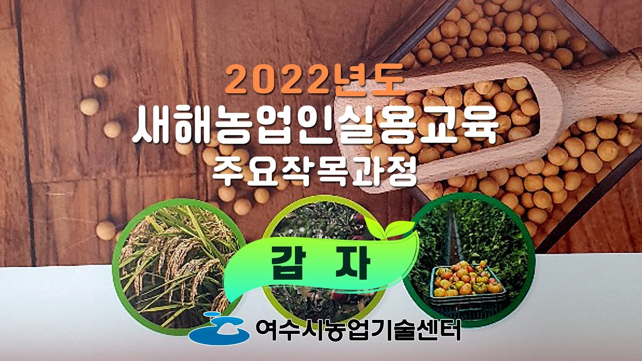 2022년도 새해농업인실용교육 - 감자편