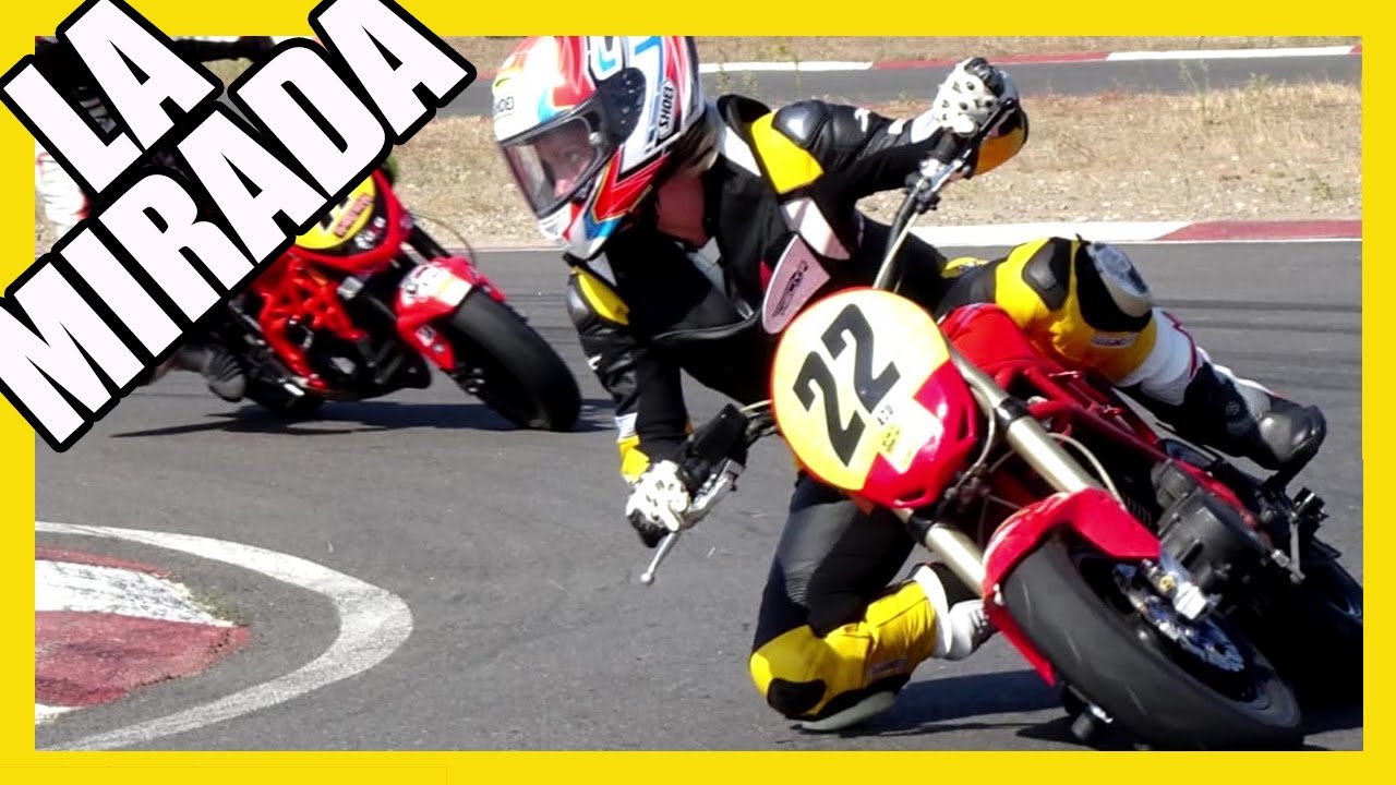 Curso conducción Moto 🌕 La mirada del piloto y la trazada ideal ➤ PARTE 1