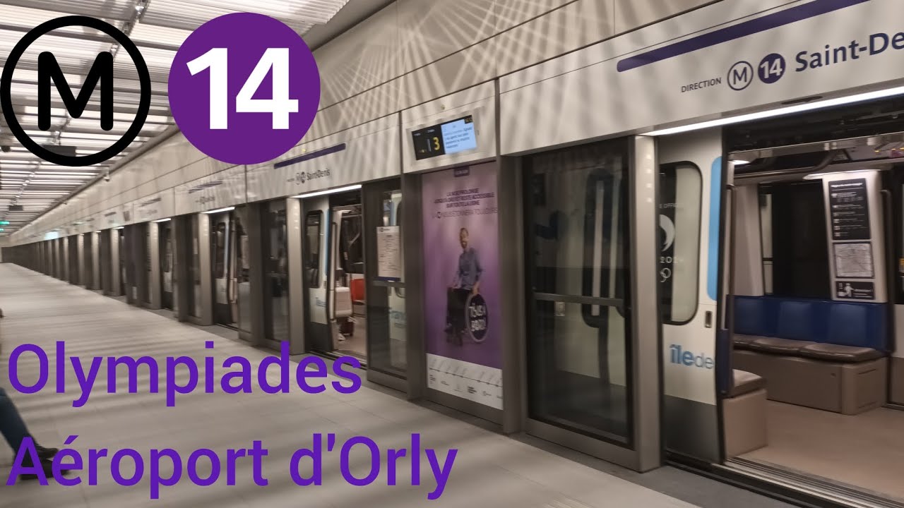 Métro 14 RATP | MP14CA N°15 | Olympiades - Aéroport d'Orly