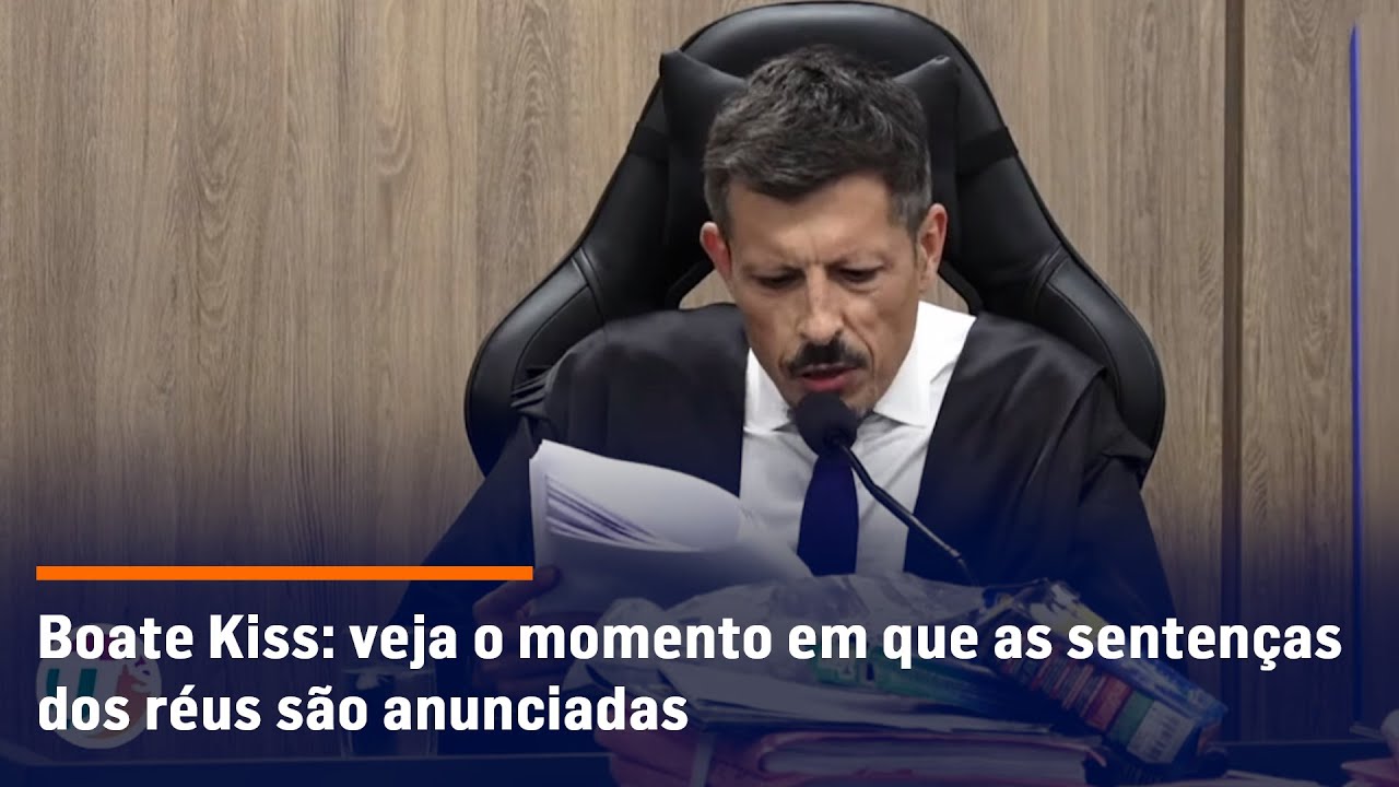 Boate Kiss: assista ao momento em que as sentenças dos réus são anunciadas