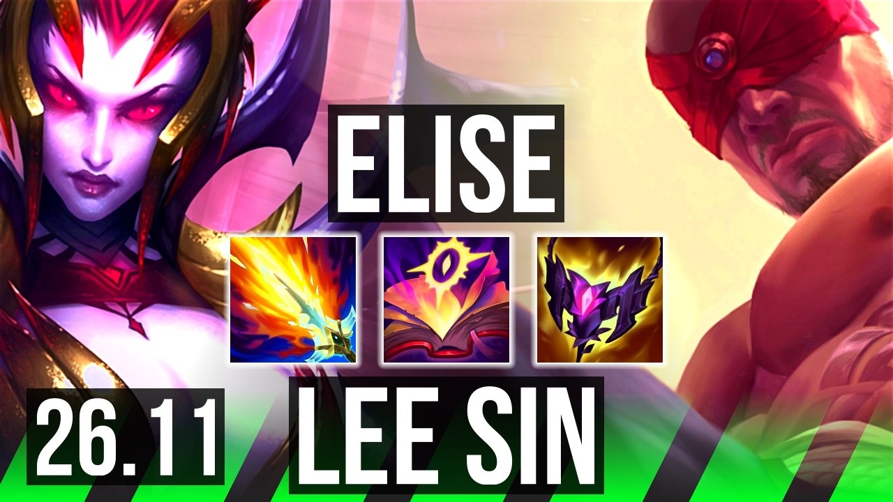 ELISE vs LEE SIN (JGL) | Stormraider's Surge | EUW Challenger | 26.11