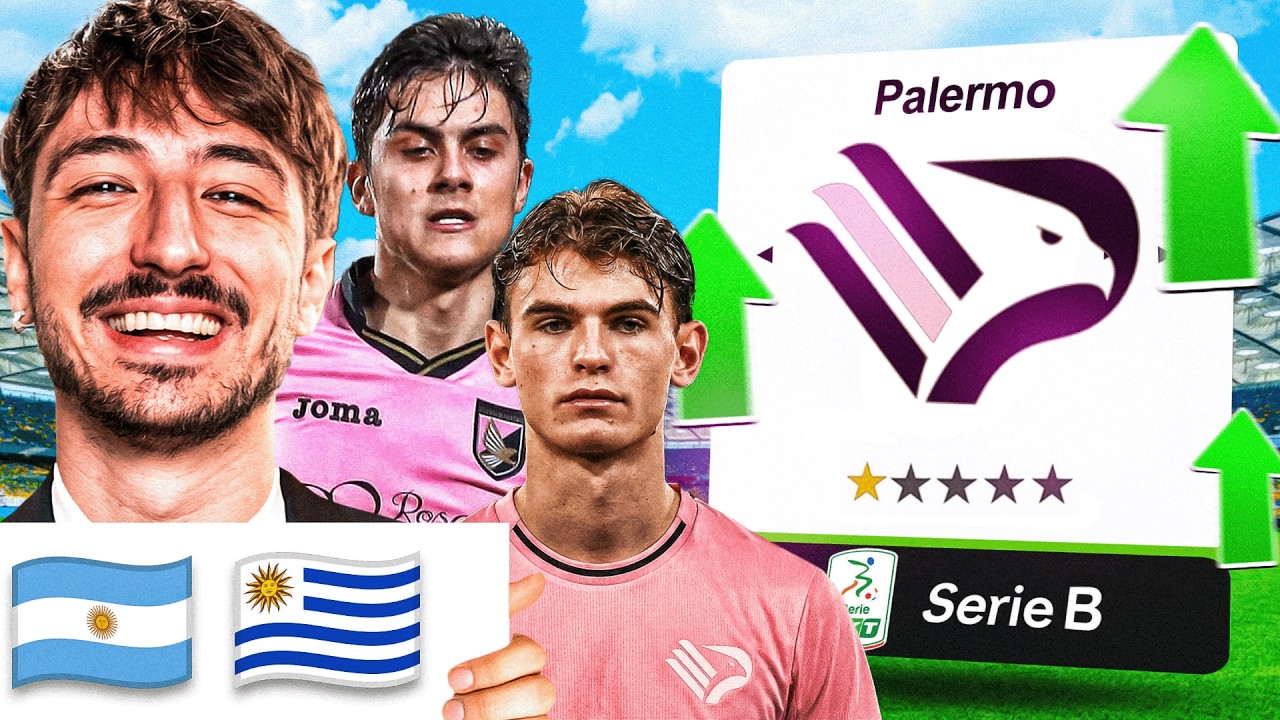 Dalla SERIE B al TETTO DEL MONDO con SOLO SUDAMERICANI con il PALERMO!