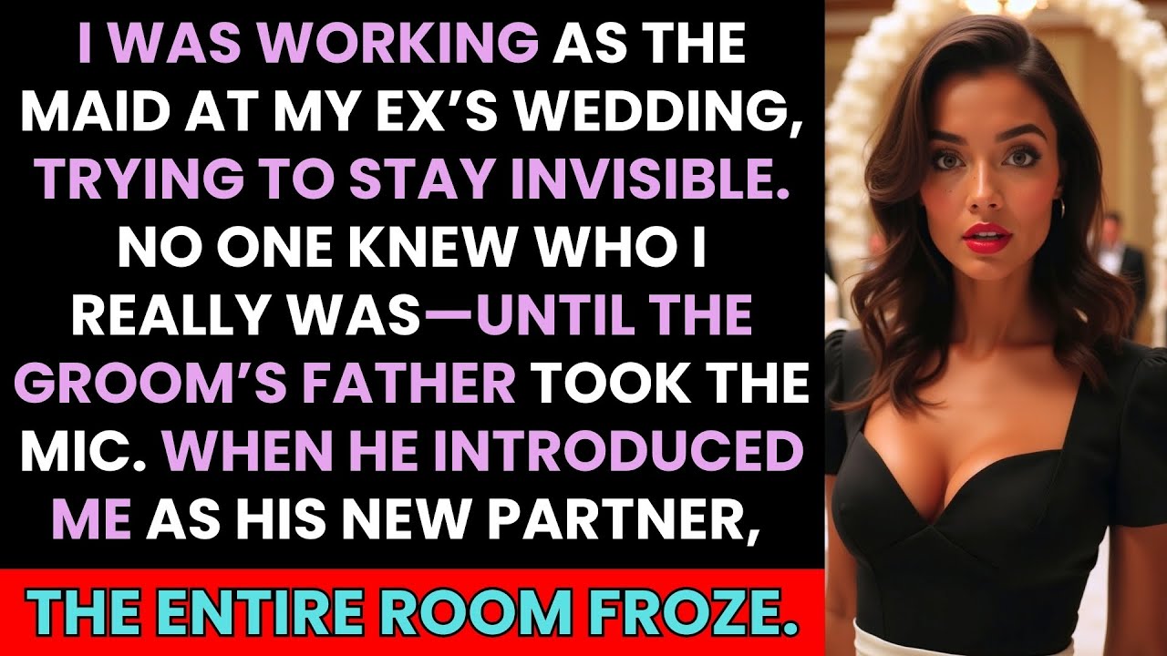 I Was the Maid at My Ex’s Wedding—Until the Groom’s Father Introduced Me as His New Partner 💍😲