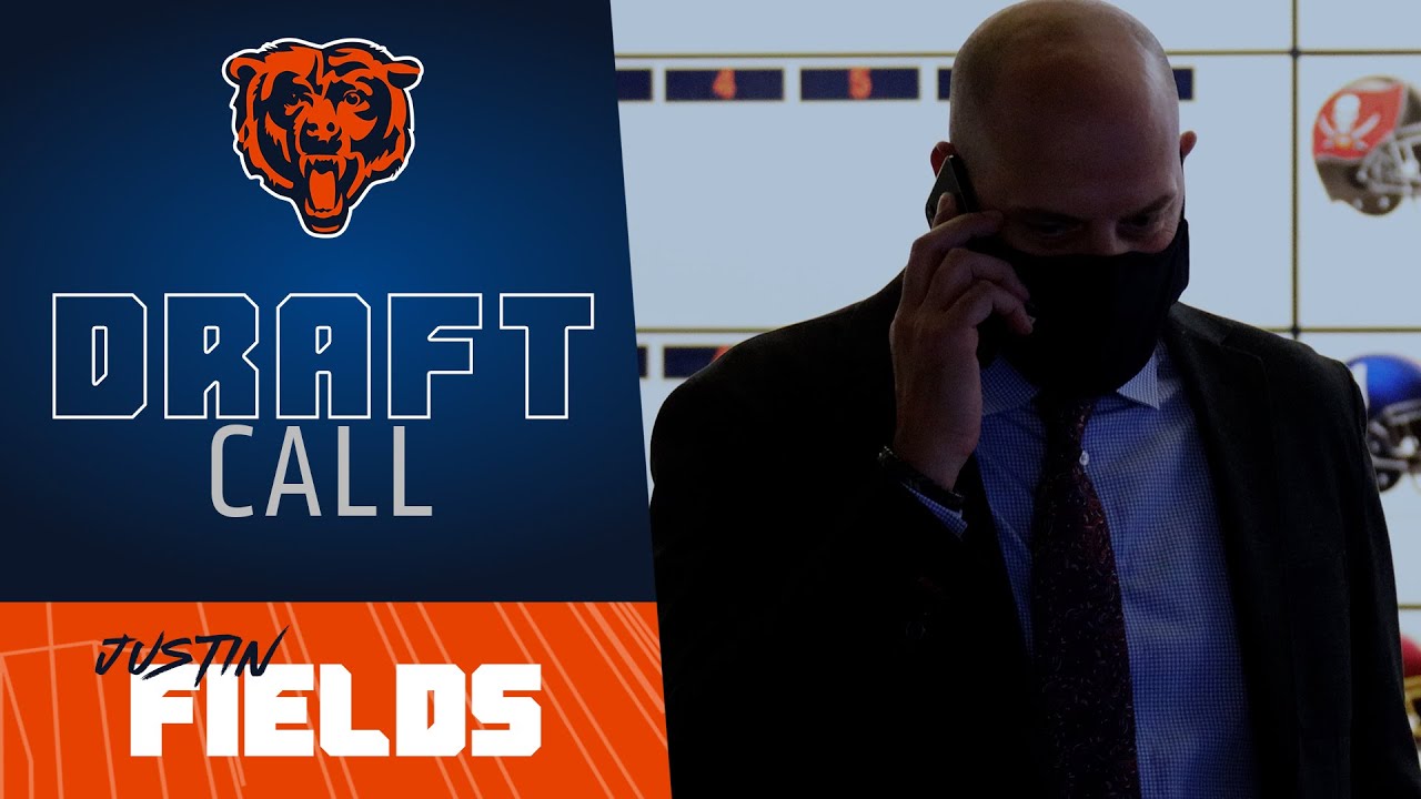 Behind the scenes: Justin Fields draft call | Chicago Bears