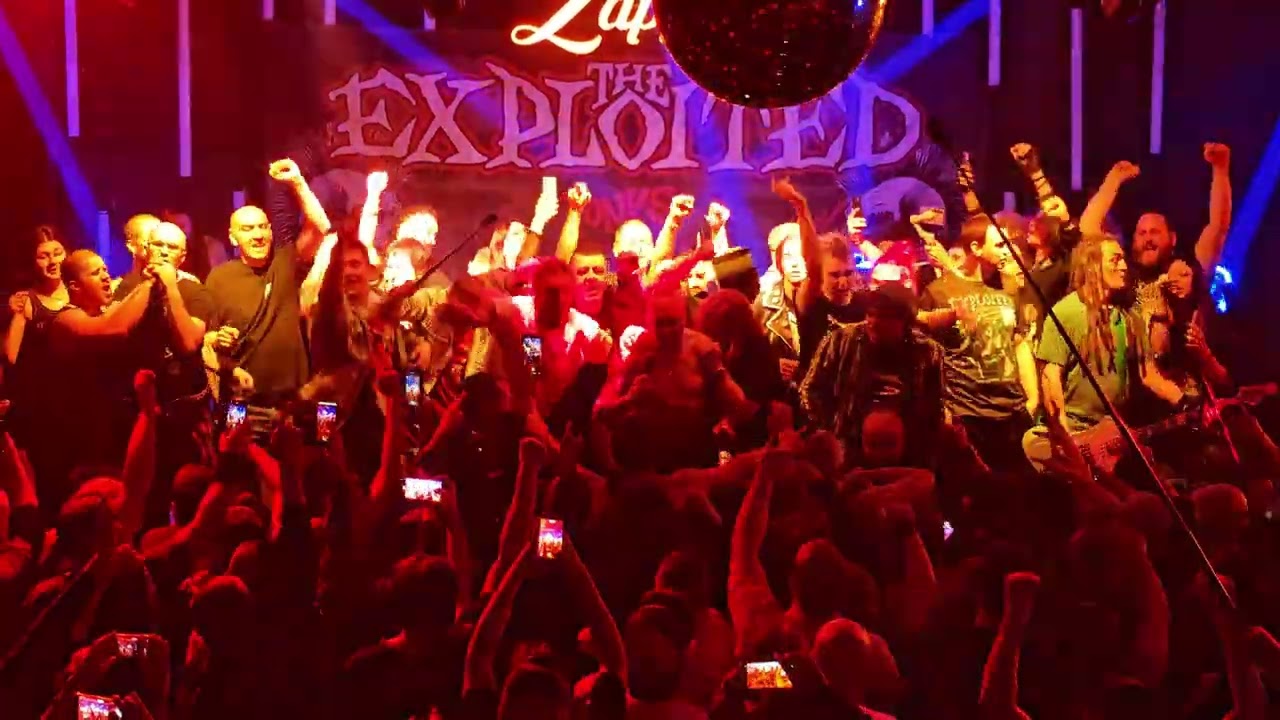 The Exploited live Sex Violence Zappa Barka 27/01/2026