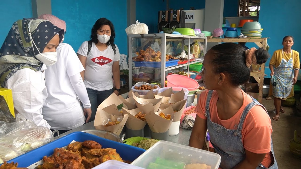 SEPIRING PENUH CUMA 8 RIBU..!! Nasi Empok Wakini Batu