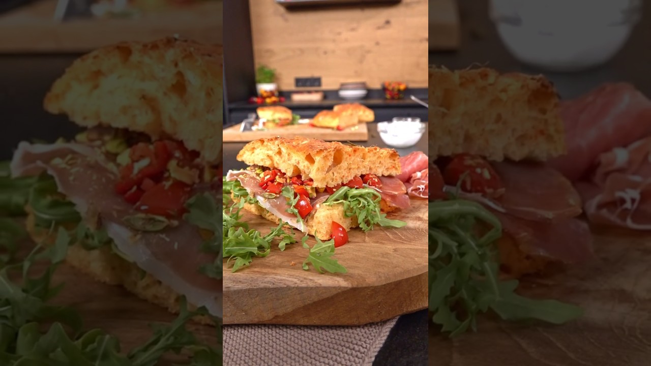 Chili Focaccia | GuteKueche.at |  #kochvideo #rezept #&ouml;sterreich #chili #focaccia
