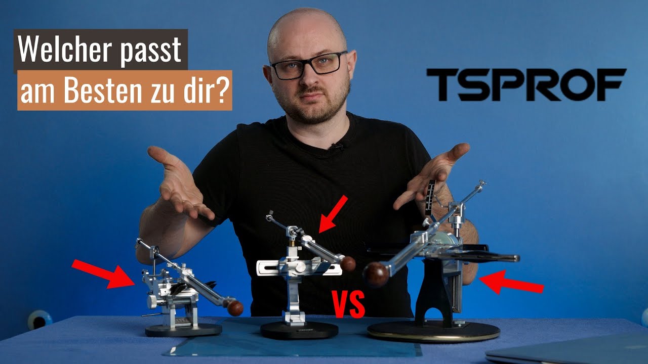 Welcher passt zu dir? TSPROF Blitz vs. Kadet vs. K03 | Sharpinator.de - TSPROF