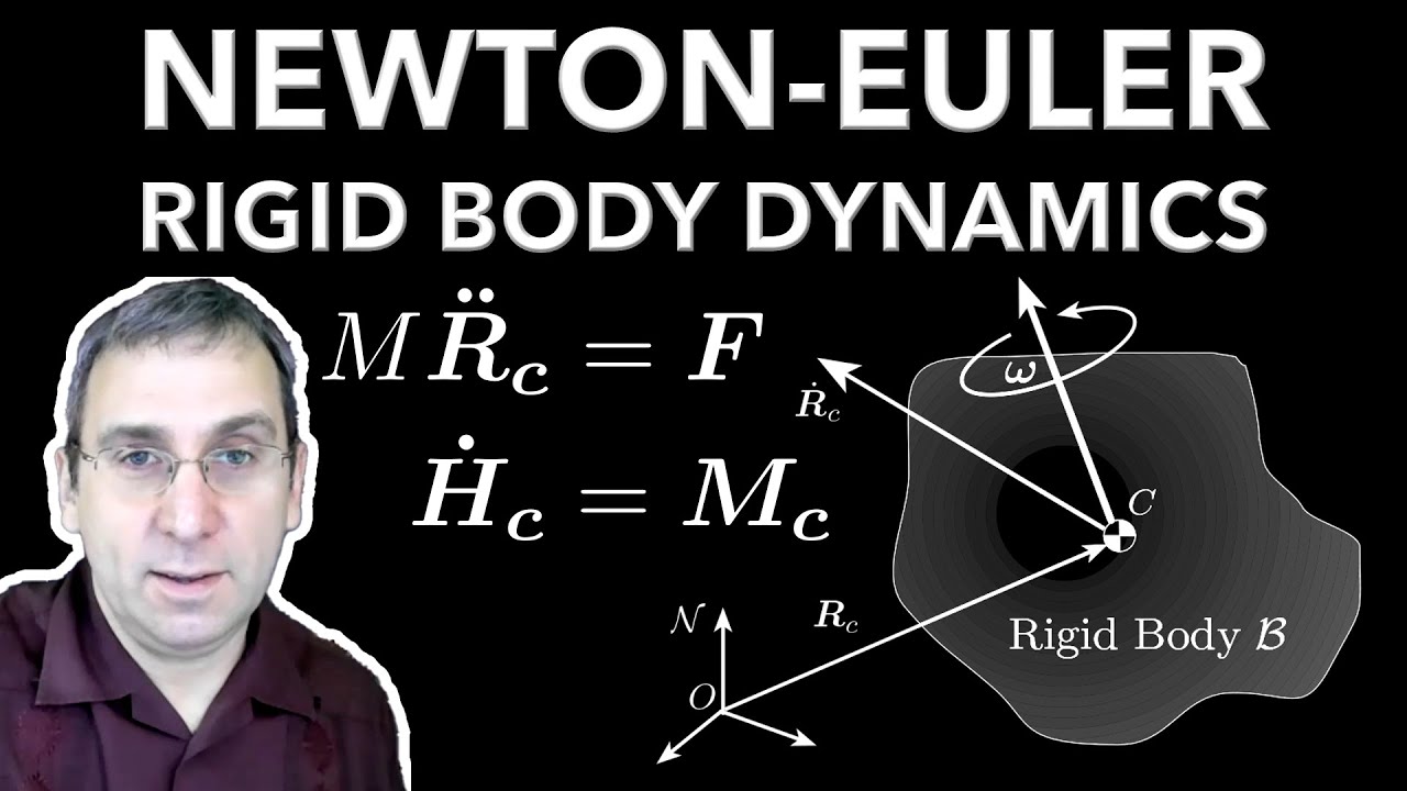 Newton-Euler Equations for Rigid Body | Center of Mass & Inertia Tensor Worked Example | Lecture 10