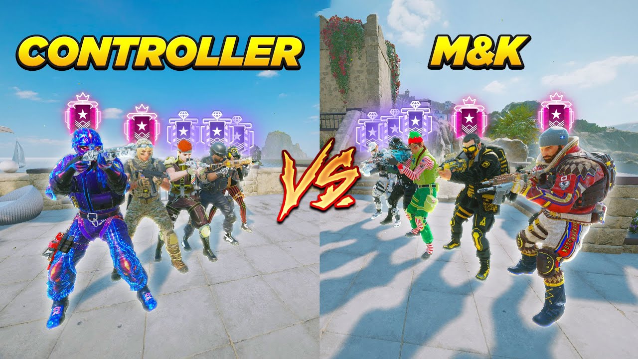 Controller Champs Vs Mnk Champs - Rainbow Six Siege