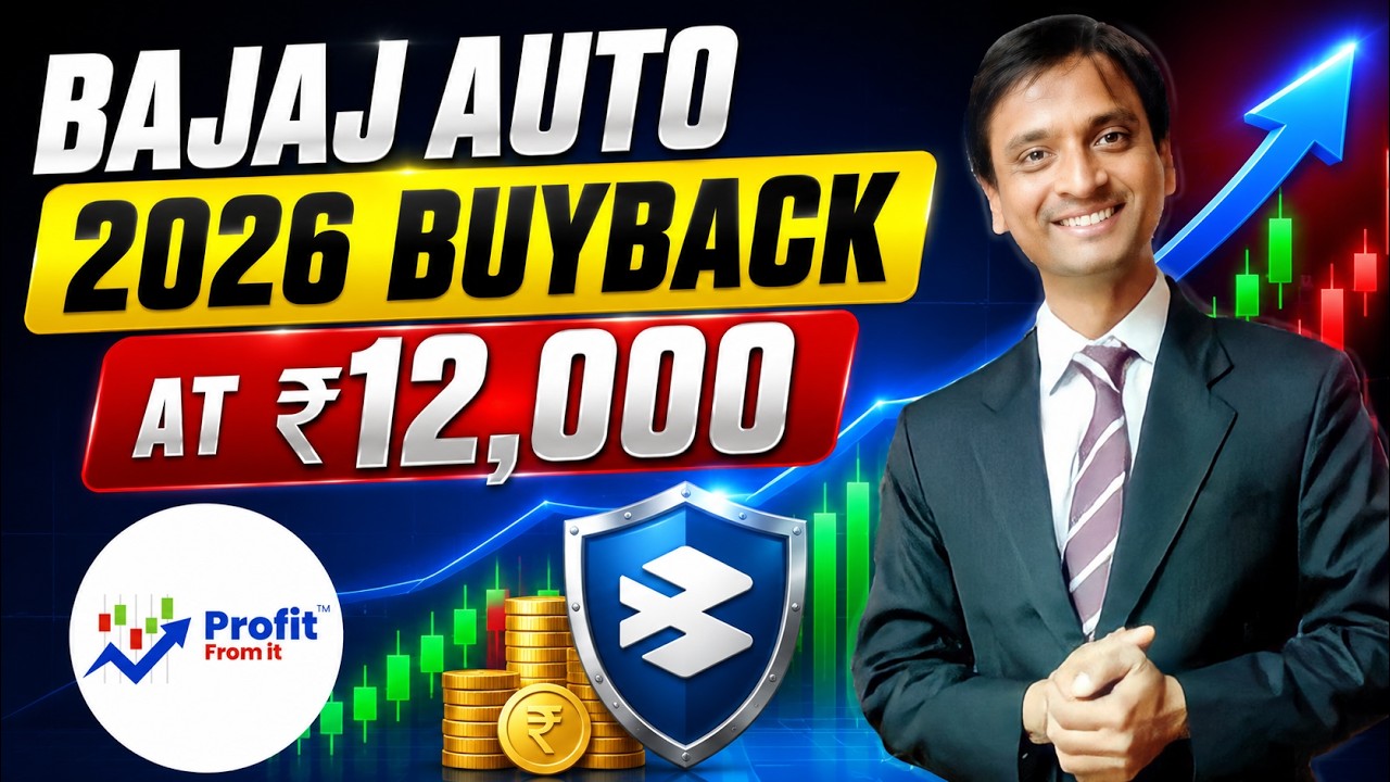🛑 Don't Miss Out! Bajaj Auto 2026 Buyback at ₹12,000 | ProfitFromIt