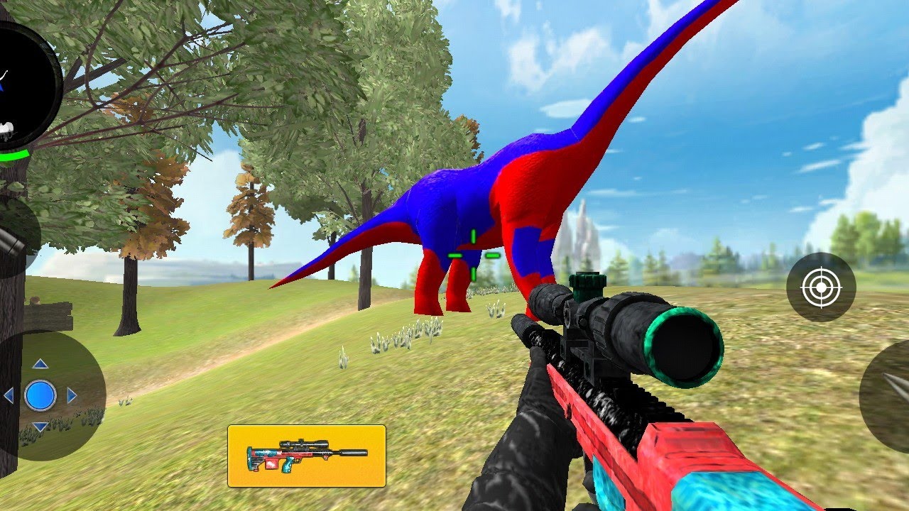 Wild Animal Hunter 3D - 🦕Dinosaur Hunter Game-Android Gameplay #hello I'm DINO GAMETRY