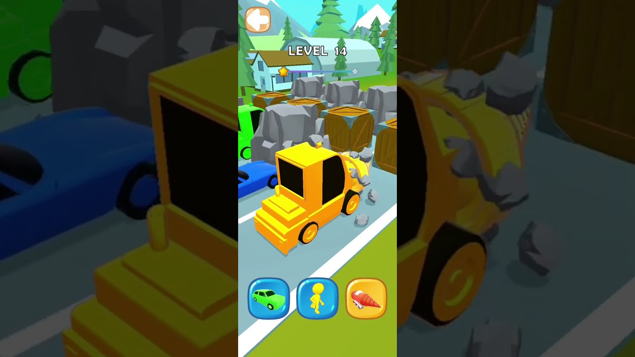 Shape transfer game ll Funny game video ll For kids ll 