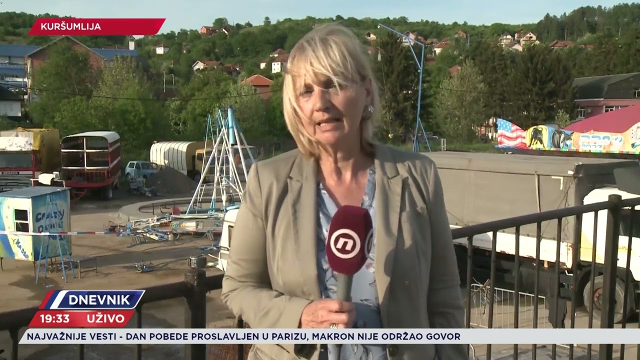 Srušio se ringišpil u Kuršumliji, 13 dece povređeno, jedno teže