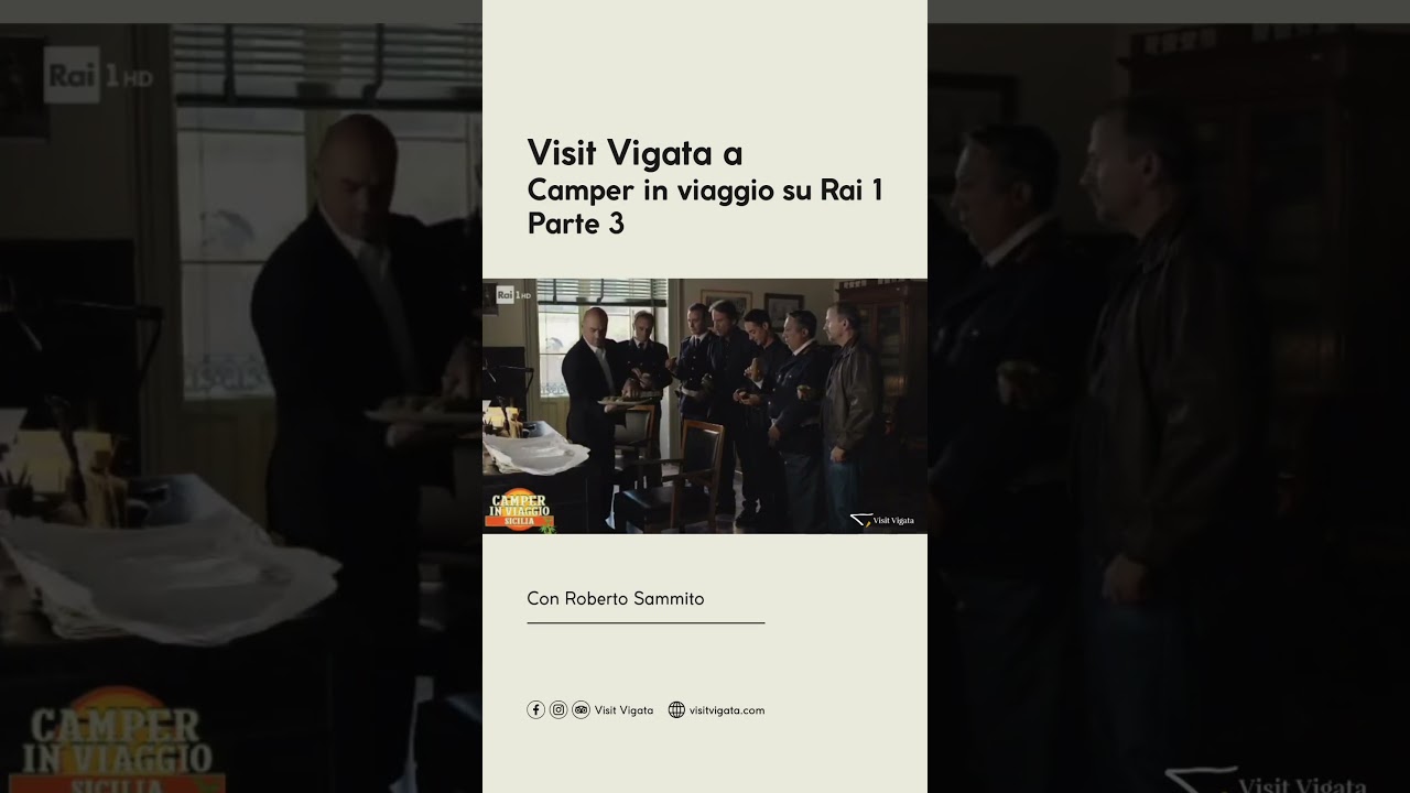 Visit Vigata a Camper in viaggio su Rai Uno. Parte 3. 