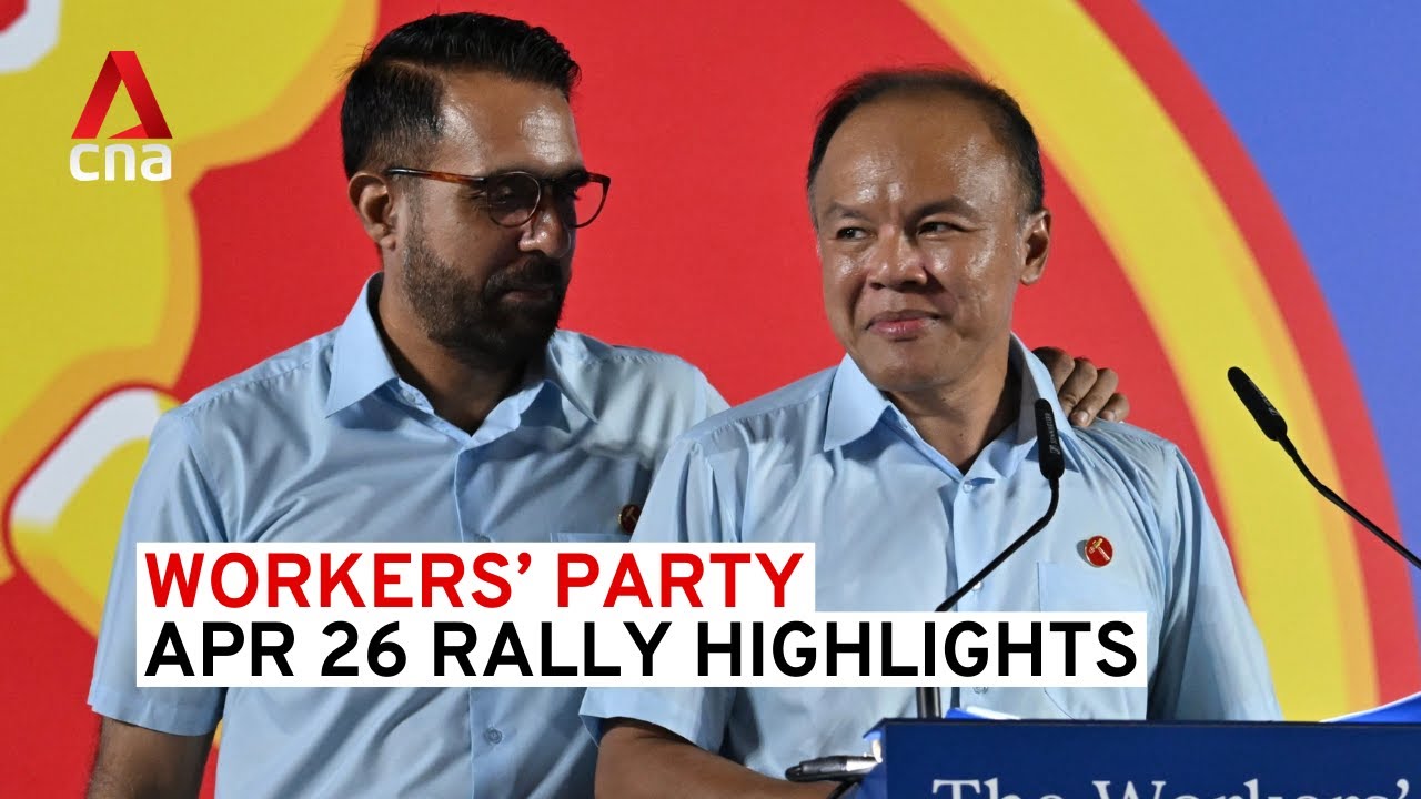 GE2025: Workers' Party rally for Tampines GRC | Highlights