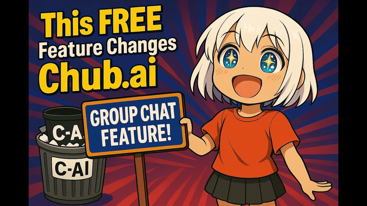 Эта БЕСПЛАТНАЯ функция меняет Chub.AI навсегда! ГРУППОВЫЕ чаты + DeepSeek! (Character.AI ЗАВЕРШЕН!)