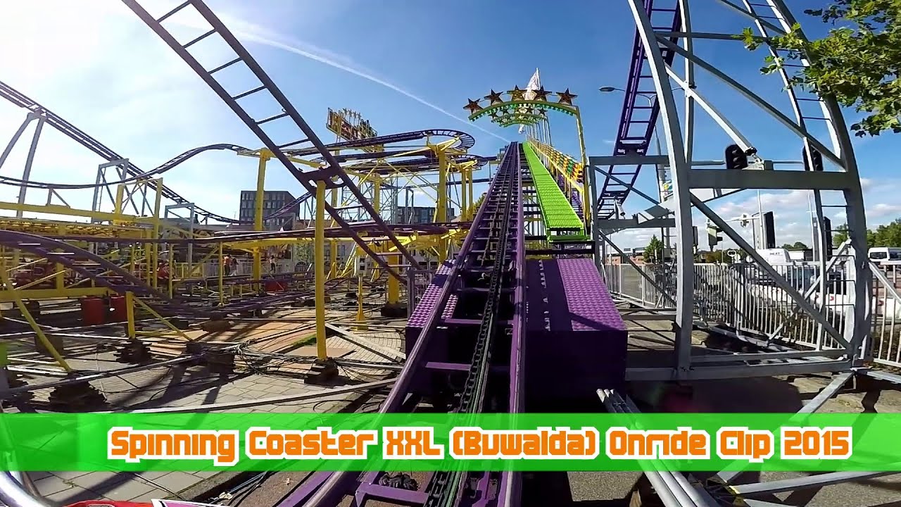 Spinning Coaster XXL (Onride) Buwalda Kermis Weert 2015 by kirmesmarkus