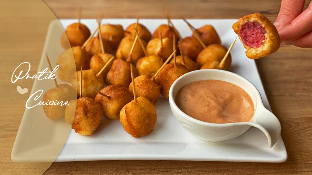5 MİNUTES SAUSAGE POPS | EASY SNACK RECİPES | EVERYONE WILL LOVE THESE MINI SAUSAGE POPS