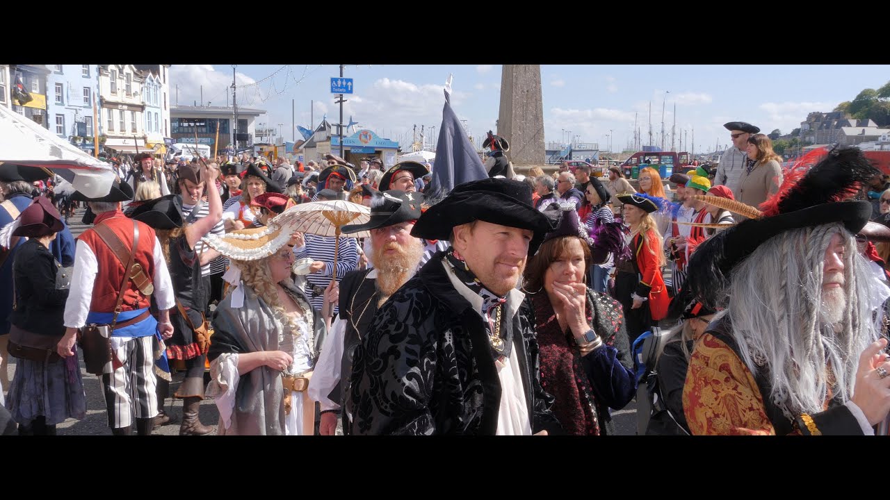 Brixham Pirate Festival May 2019 in Ultrawide 4K