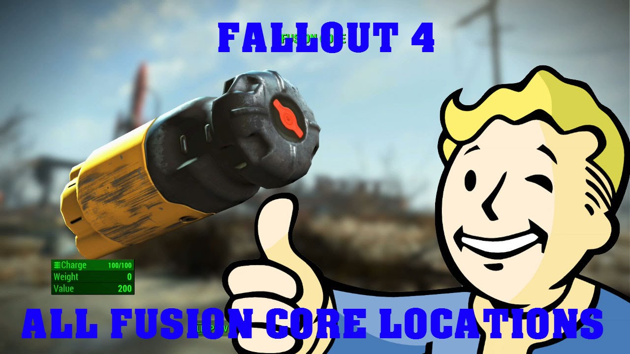 Fallout 4 &mdash; Все местоположения ядер слияния