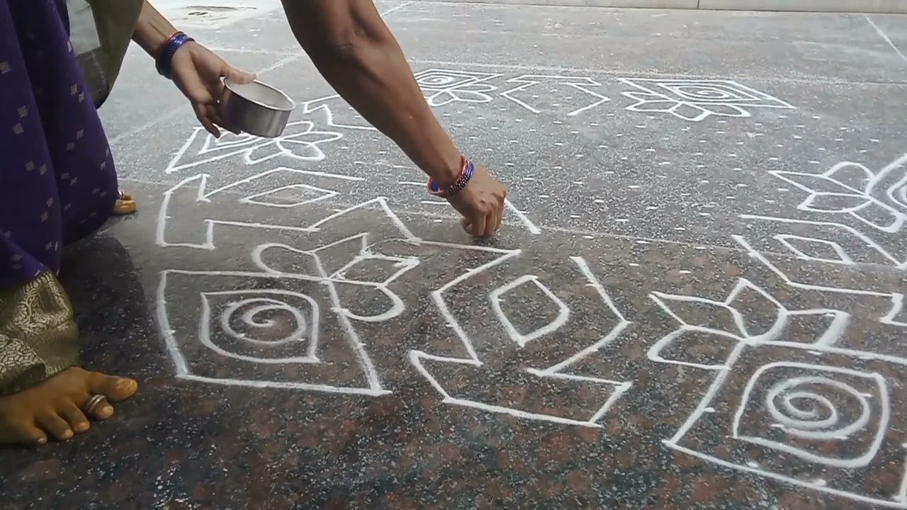 26 September 2025.fullvideo#dashara!rangoli#21×11.dots#specialrangoli