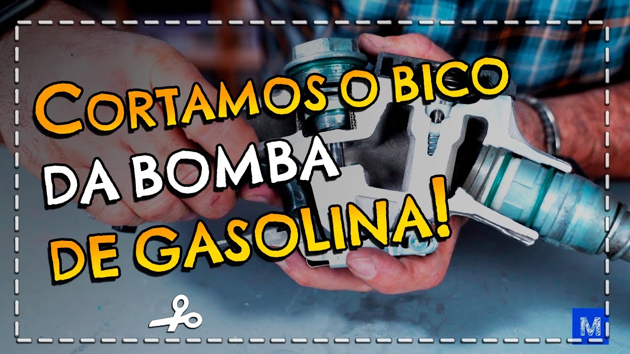 CORTAMOS o BICO da BOMBA de GASOLINA | Cortes do Manual do Mundo