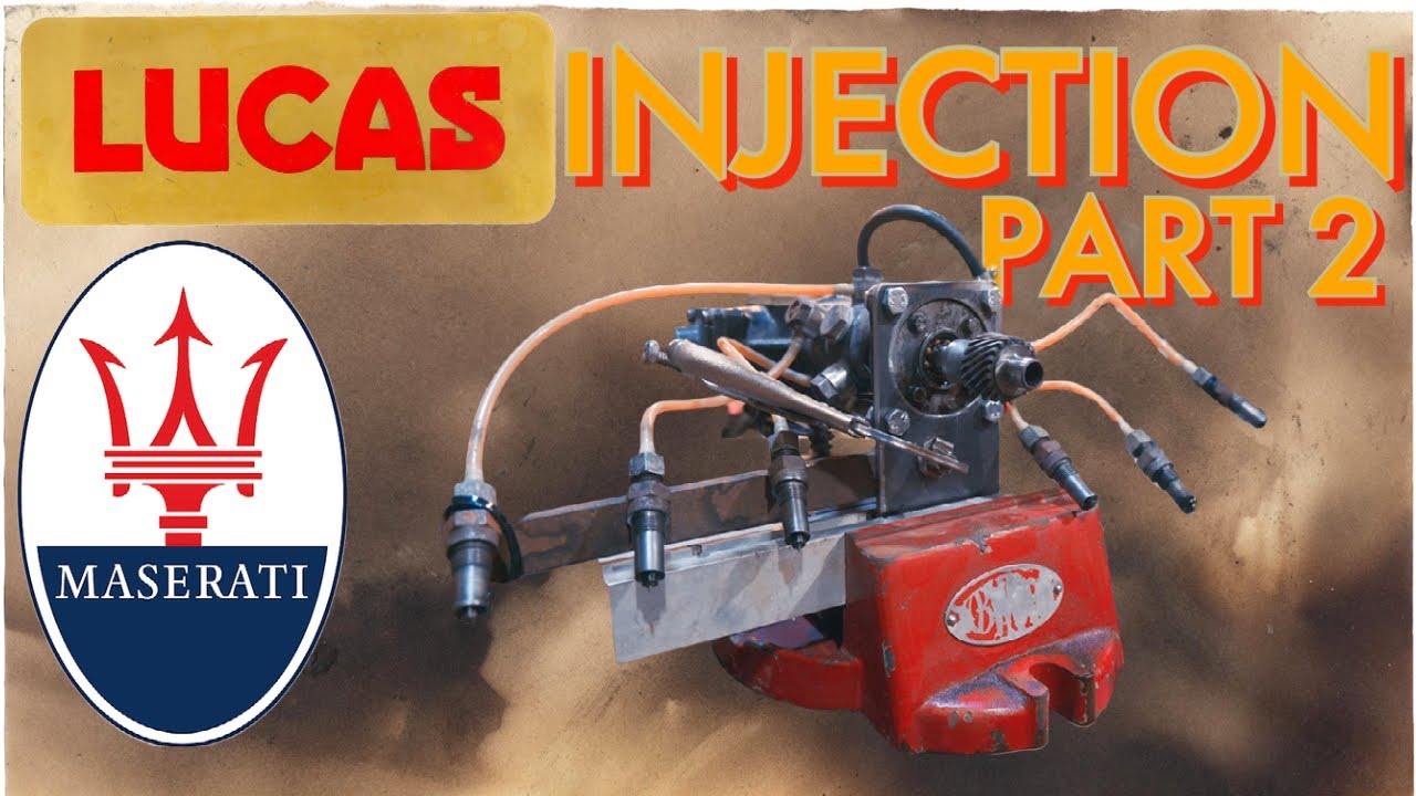 Maserati Lucas Fuel injection part 2