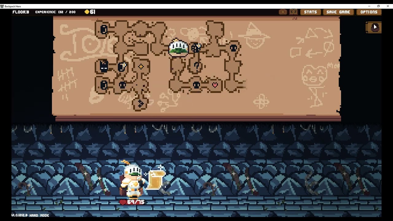 Backpack Hero, Episode 234: Tote, Hard Mode 2's Part 5 (instrumental gameplay)