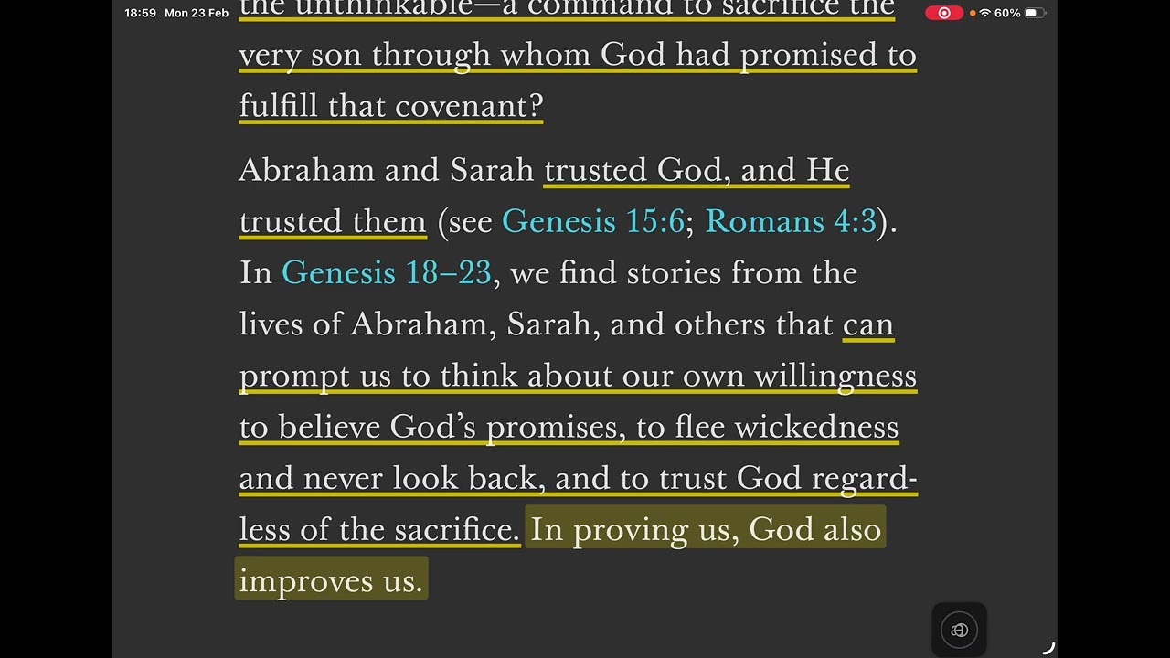 CFM S3E65. February 23–March 1: “Is Any Thing Too Hard for the Lord?”Genesis 18–23