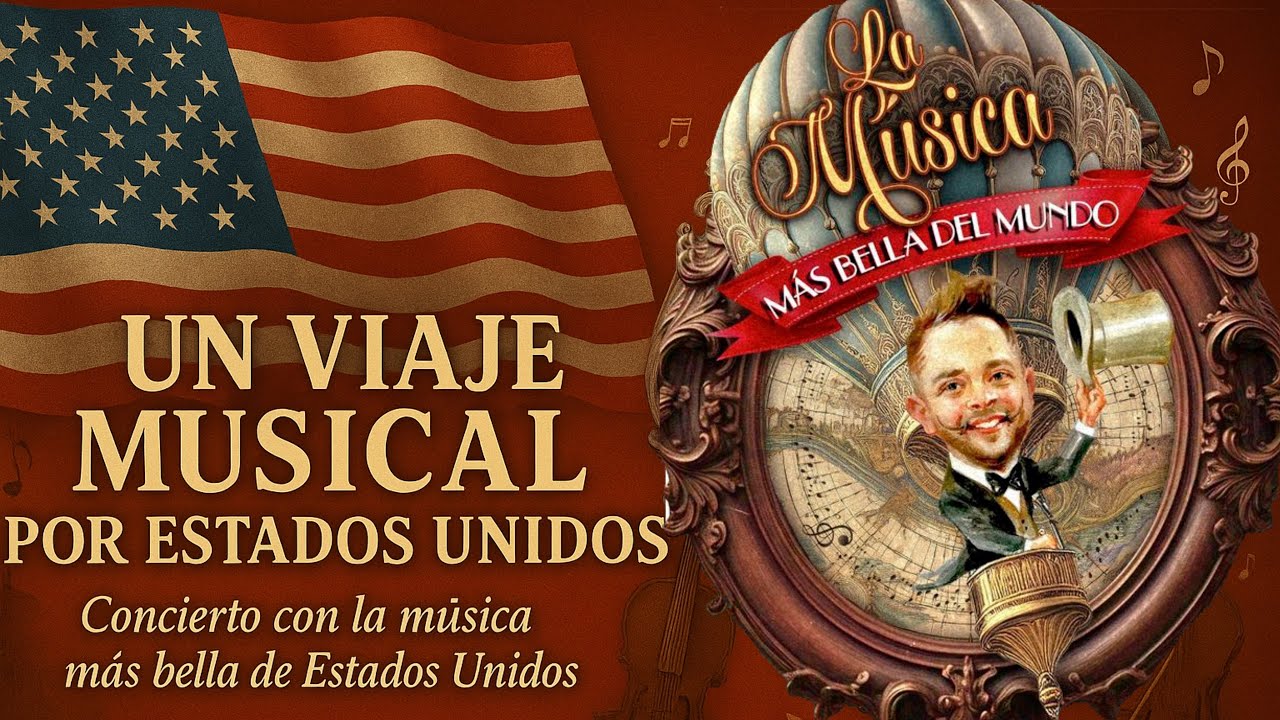 LA MÚSICA MÁS BELLA DEL MUNDO: UN VIAJE MUSICAL POR ESTADOS UNIDOS 🇺🇸