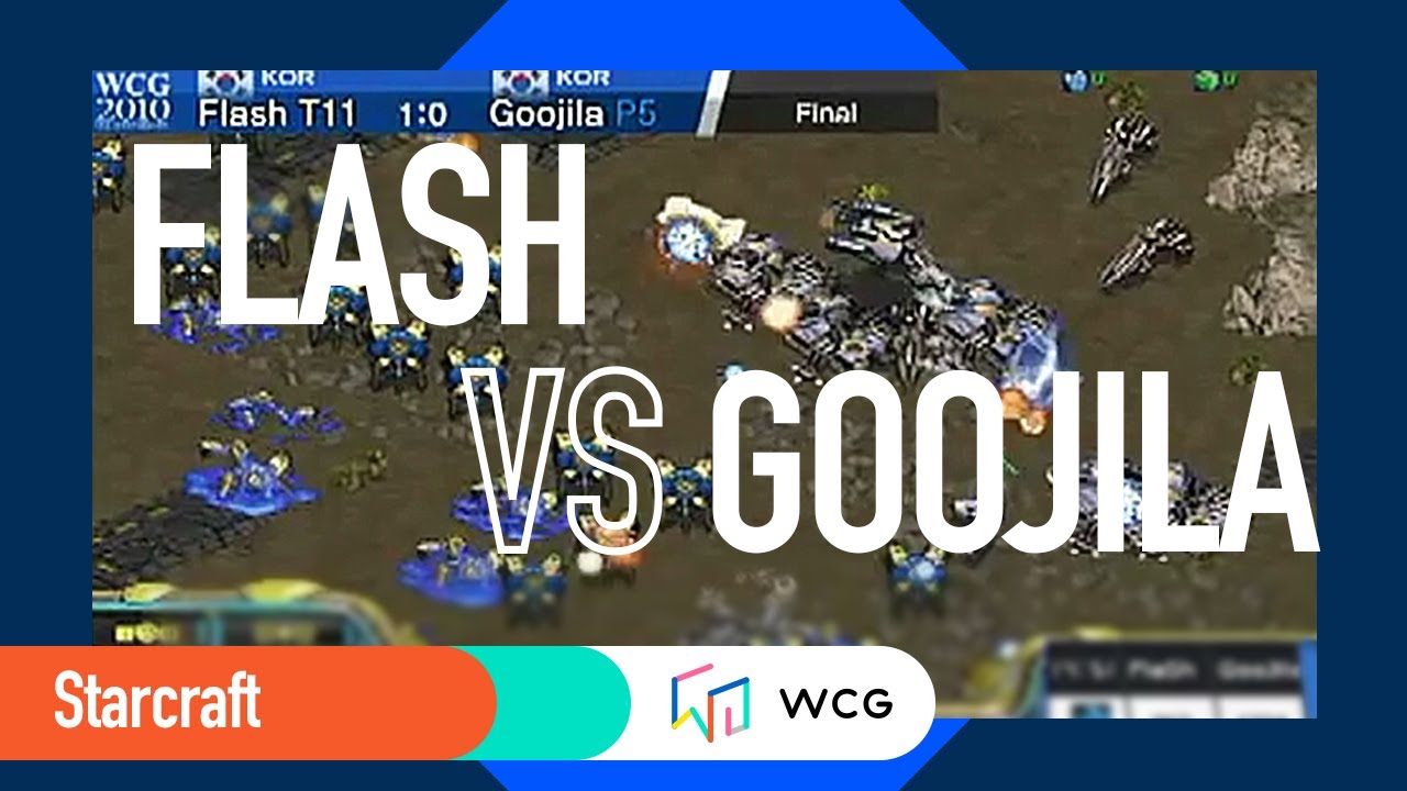 WCG 2010 GF StarCraft Final Set 2 | Флэш против Гуджилы