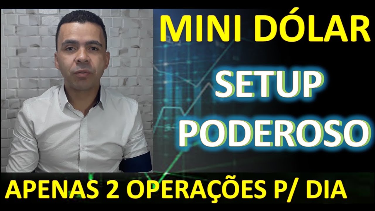 🔴MINI DÓLAR - SETUP PODEROSO C/ 2 TRADES P/ DIA