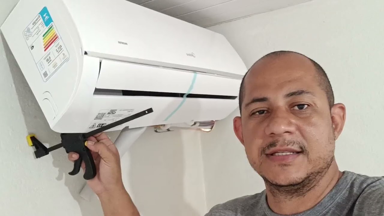 Como afastar Evaporadora de Ar Condicionado Split, sem muito trabalho!!#arcondicionado#eletricista 