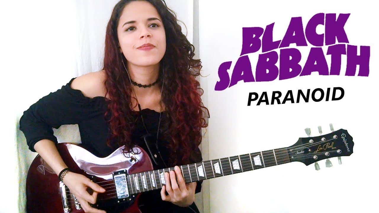 Black Sabbath - Paranoid Guitar Cover | Noelle dos Anjos