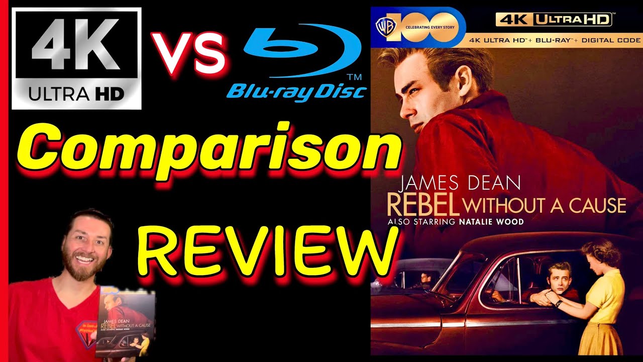 Rebel Without A Cause 4K UHD Review Exclusive 4K vs Blu Ray Image Comparisons Analysis & Unboxing WB