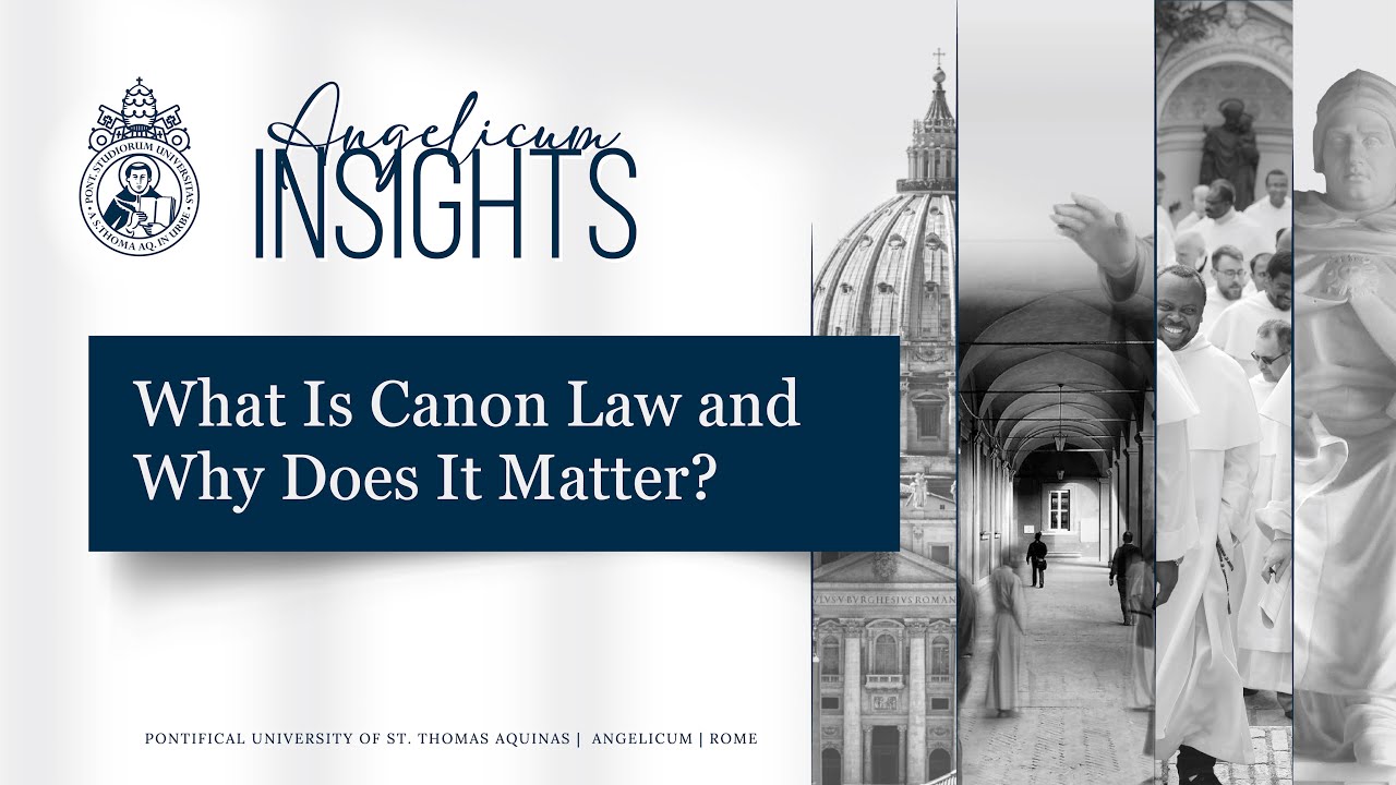 What Is Canon Law and Why Does It Matter? | Interview w/Fr. Thomas Joseph White, OP