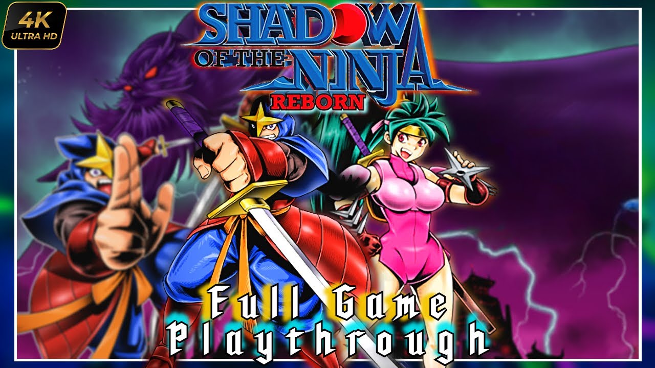 Shadow Of The Ninja: Reborn Full COOP Gameplay Playthrough 2025 - SOTN Reborn Walkthrough