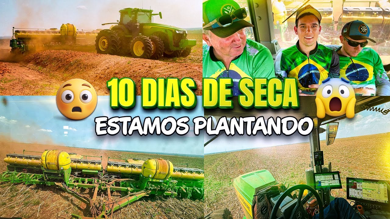 PLANTANDO V&Aacute;RIOS TESTES!🇧🇷 MATO GROSSO🌱