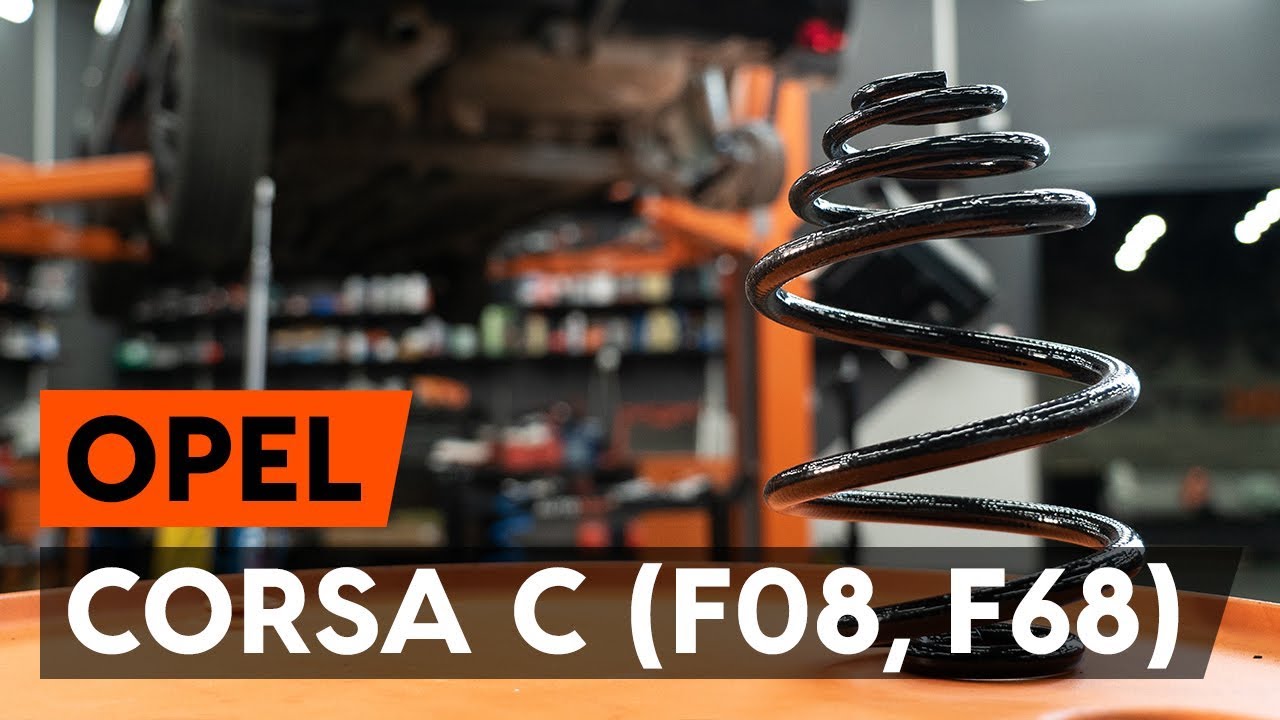 Comment remplacer ressort de suspension arrière sur OPEL CORSA C (F08, F68) [TUTORIEL AUTODOC]