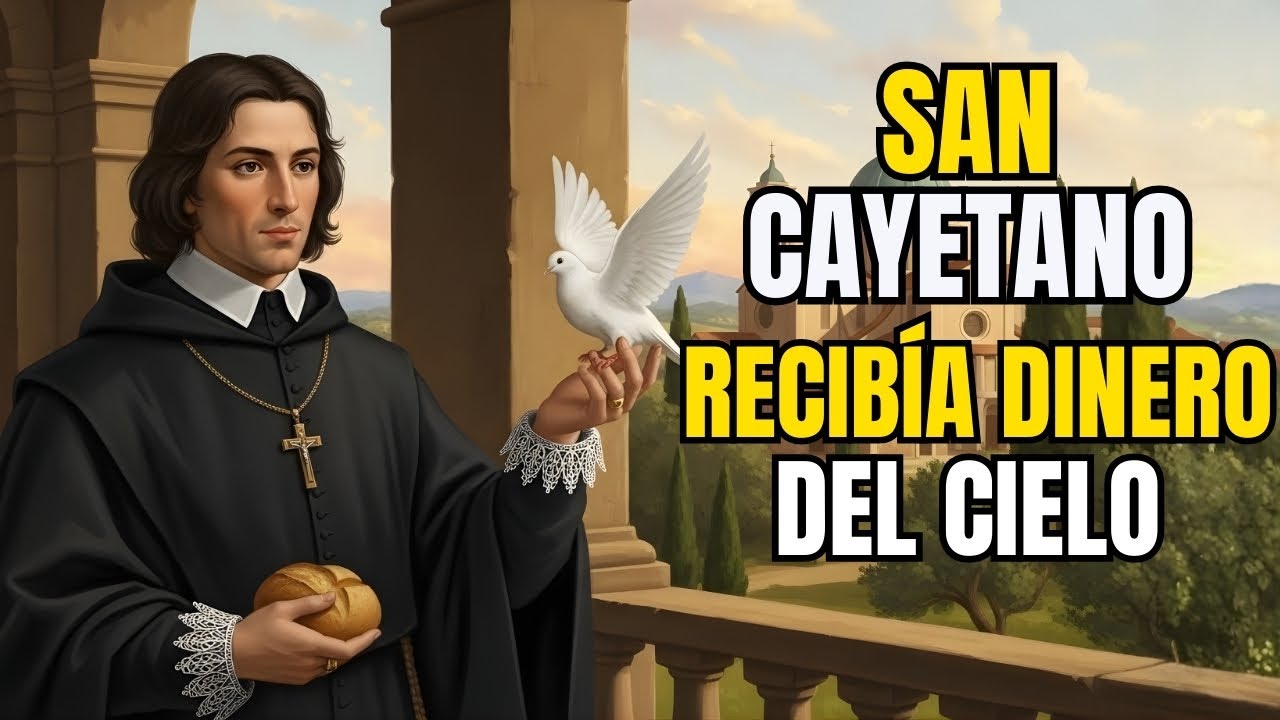 👶 SAN CAYETANO: VIRGEN le Dio BEBÉ JESÚS - Patrono Providencia 🕊️