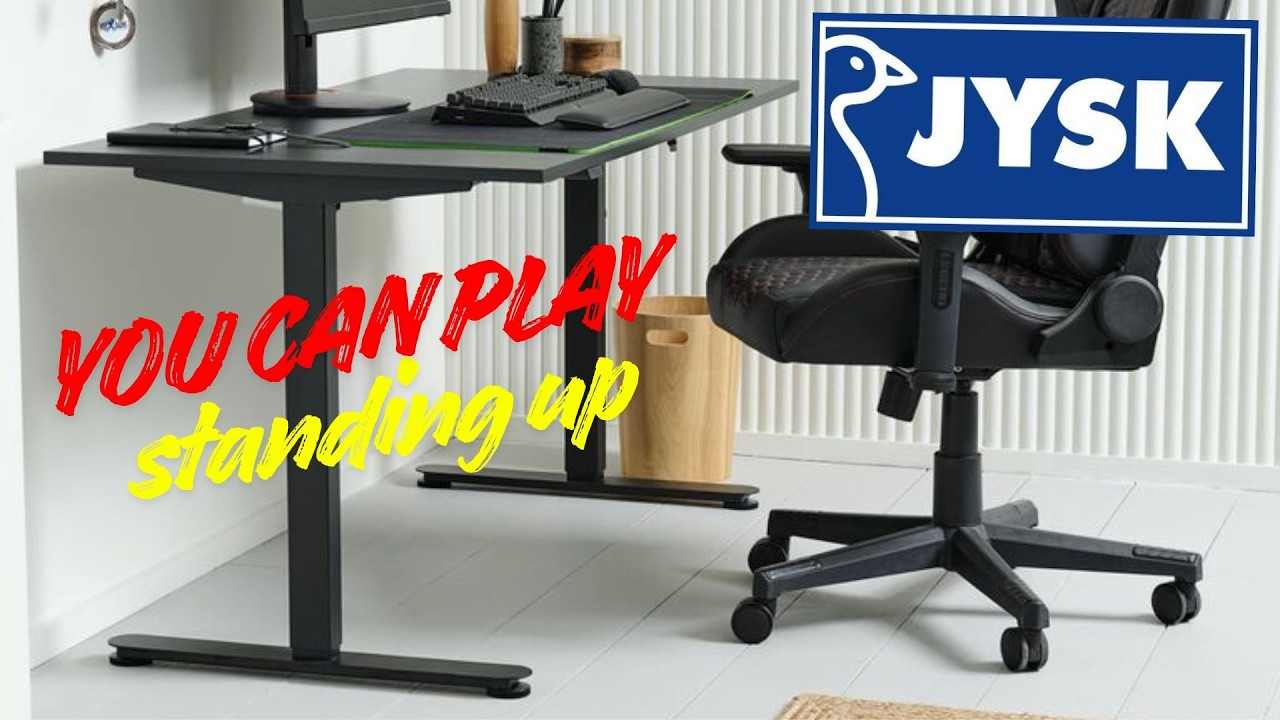 The SVANEKE height adjustable desk Unboxing