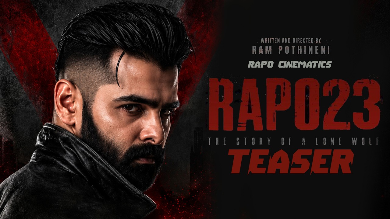 #RAPO23 Movie VEERA Teaser |  Written & Directed By Ram Pothineni | Everyday Cinema