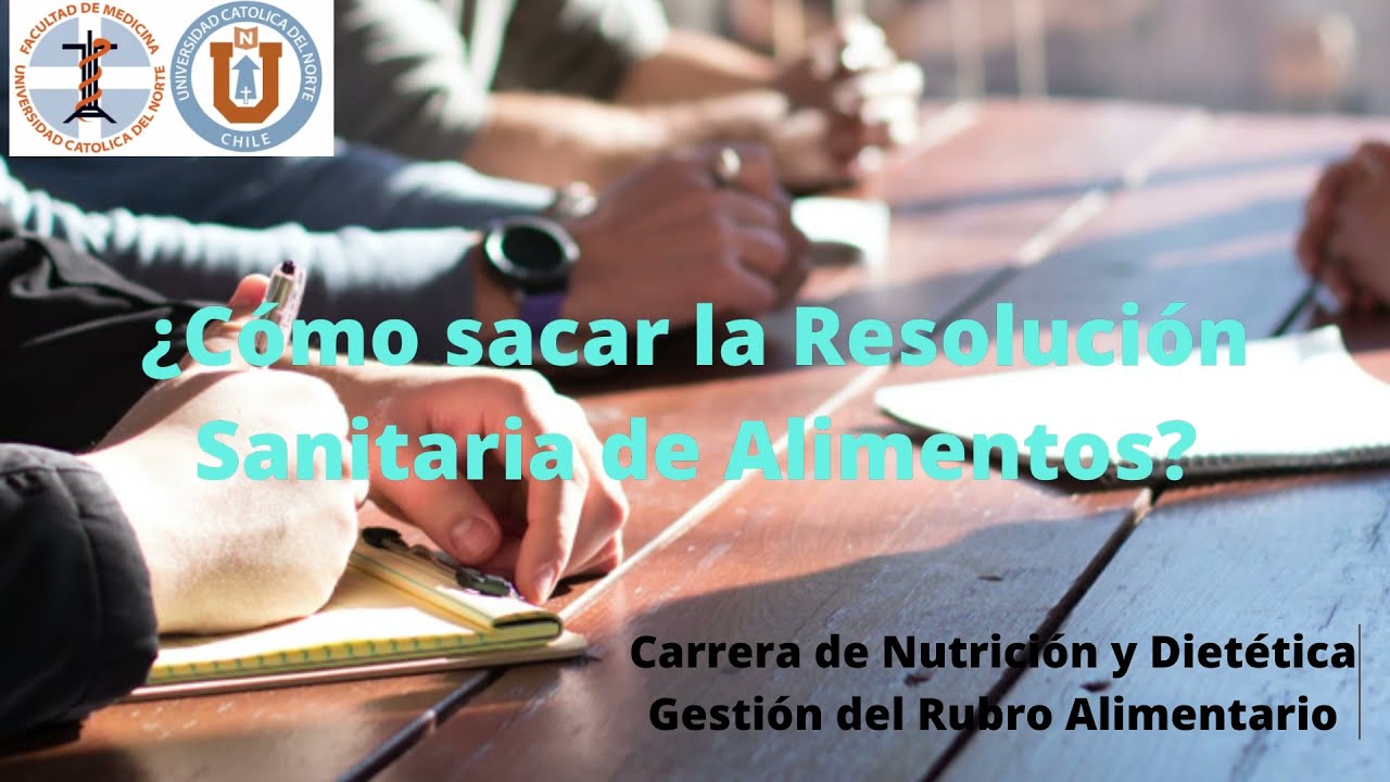Video ¿Cómo sacar la Resolución Sanitaria de Alimentos
