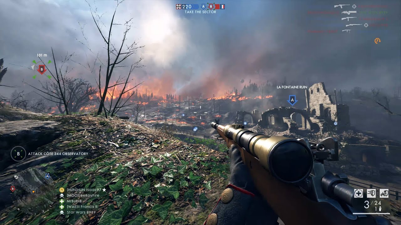 Battlefield 1: Operations Gameplay (No Commentary) I XBOX SERIES X 4K 60FPS