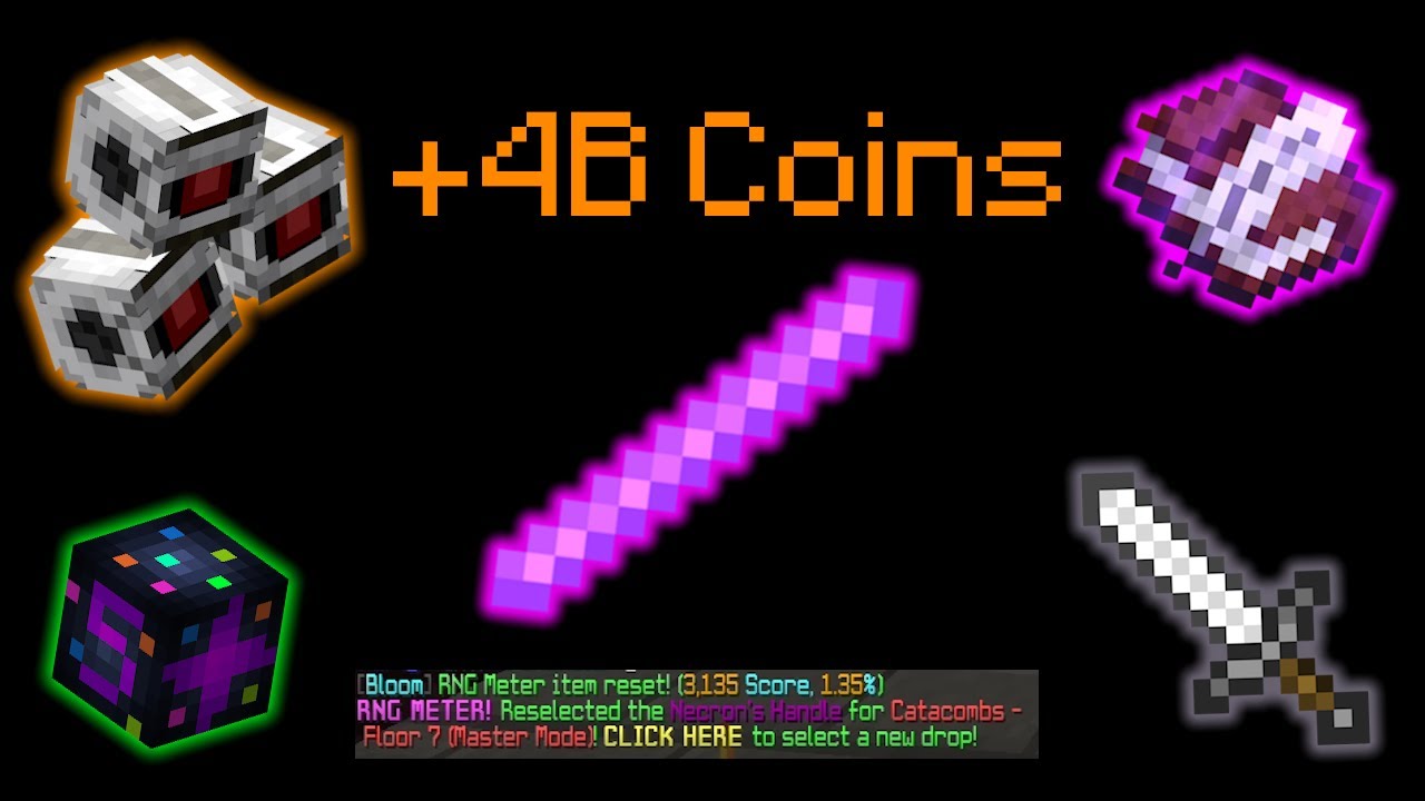 4 Billion coin RNG compilation #1 | Hypixel Skyblock
