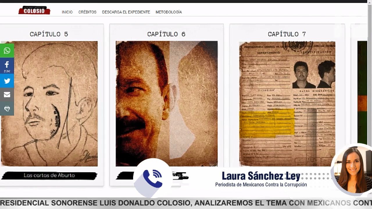 Expedientes secretos de Colosio contradicen y desnudan a Salinas y Zedillo: MCCI
