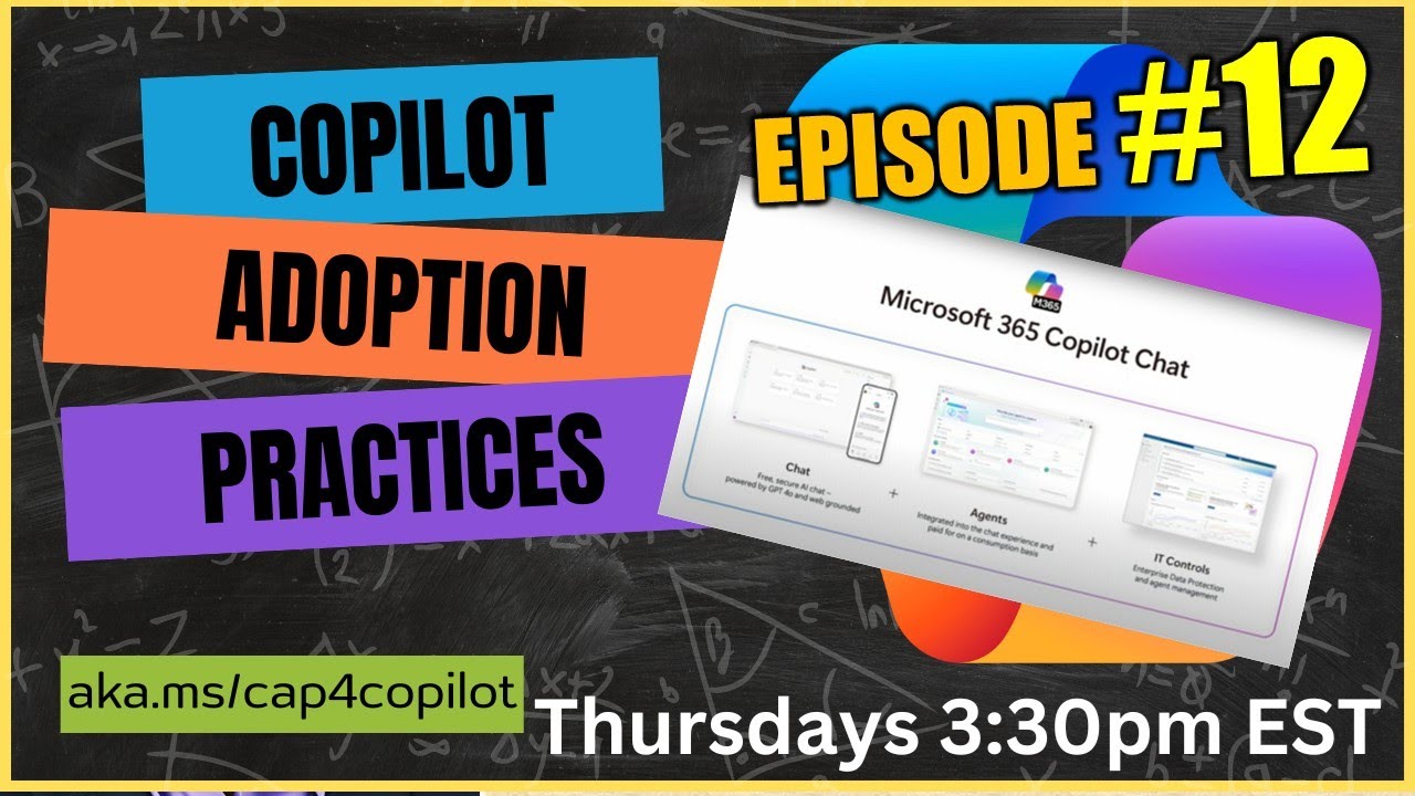 Copilot Adoption Practices Weekly Livestream (aka.ms/cap4copilot)