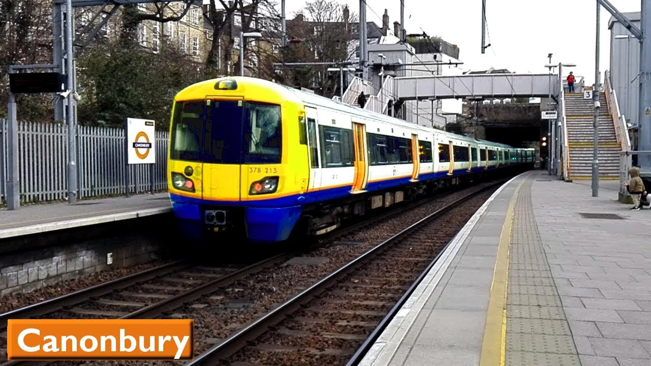 Canonbury | North & East London Lines : Лондонская надземка ( British Rail Class 378 )